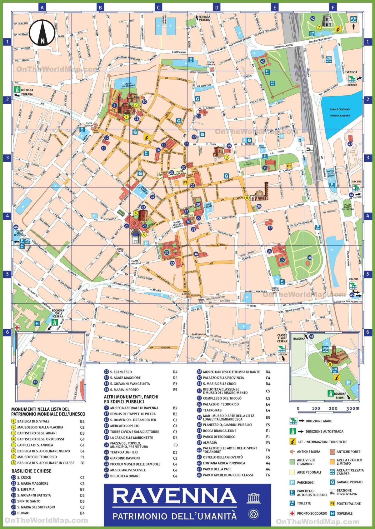 Мілан Італія пам'ятки карта