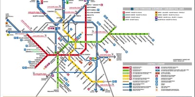 Вокзал Milano карті