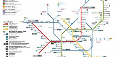 Карта Мілана на автобусі маршруту 73