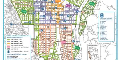 Карта Мілана парковка 